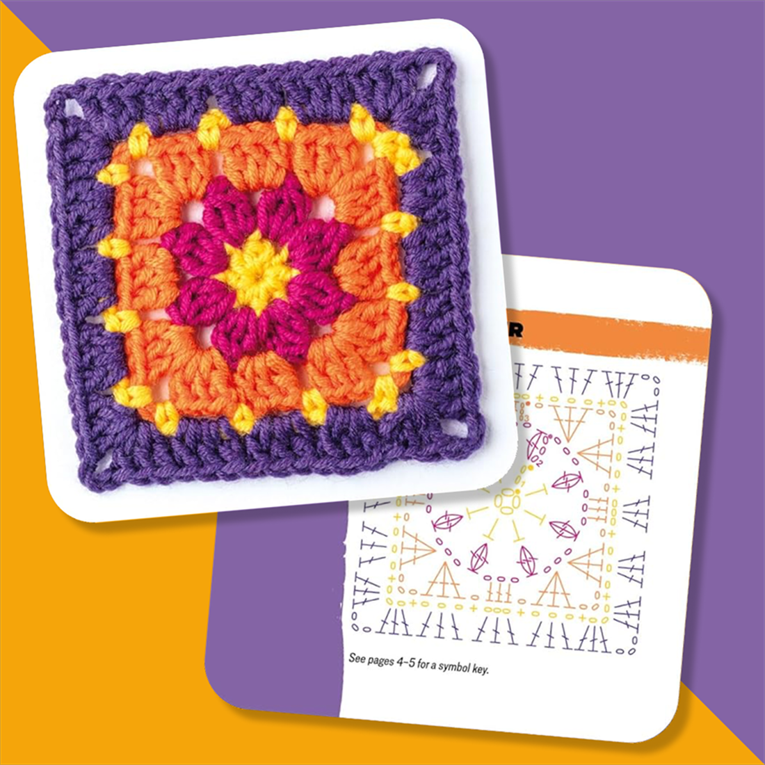 50 Granny Square Card Deck