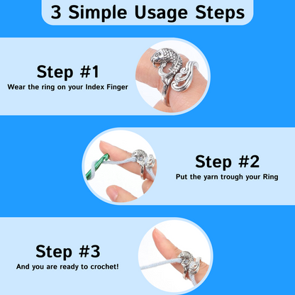 Crochet Tension Ring (Free, Just Pay for Shipping)