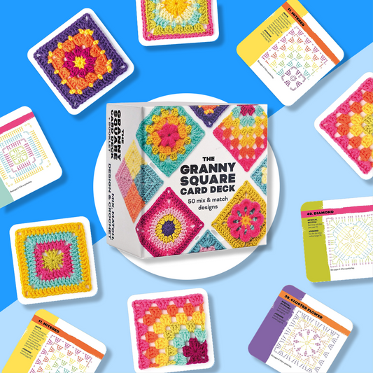 50 Granny Square Card Deck