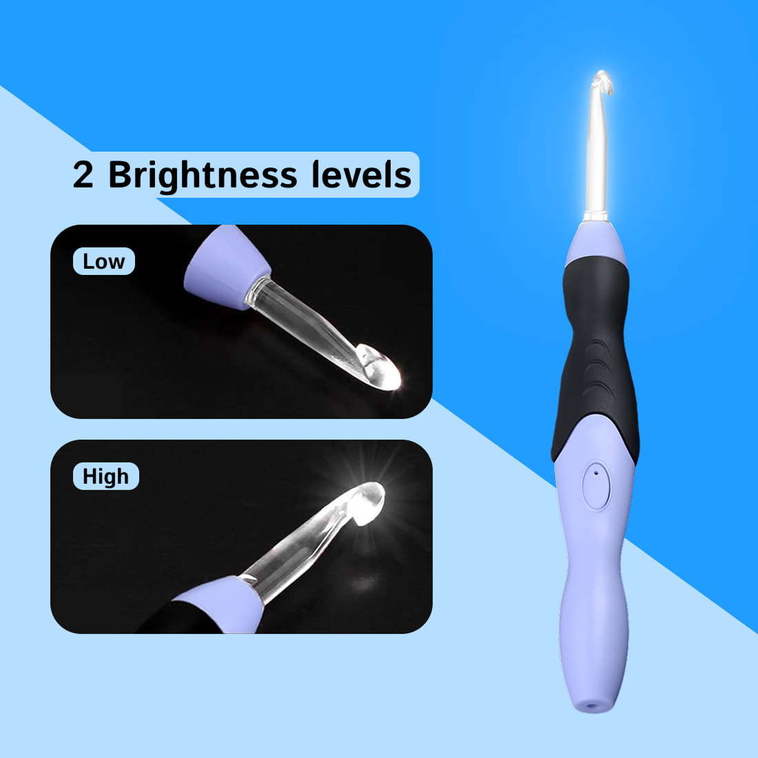 Light-Up Crochet Hook Set